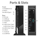 MSI PRO DP21 MFF Desktop Intel Core i7 8GB RAM Intel UHD Graphics 512GB SSD Storage Windows 11 Home - Black